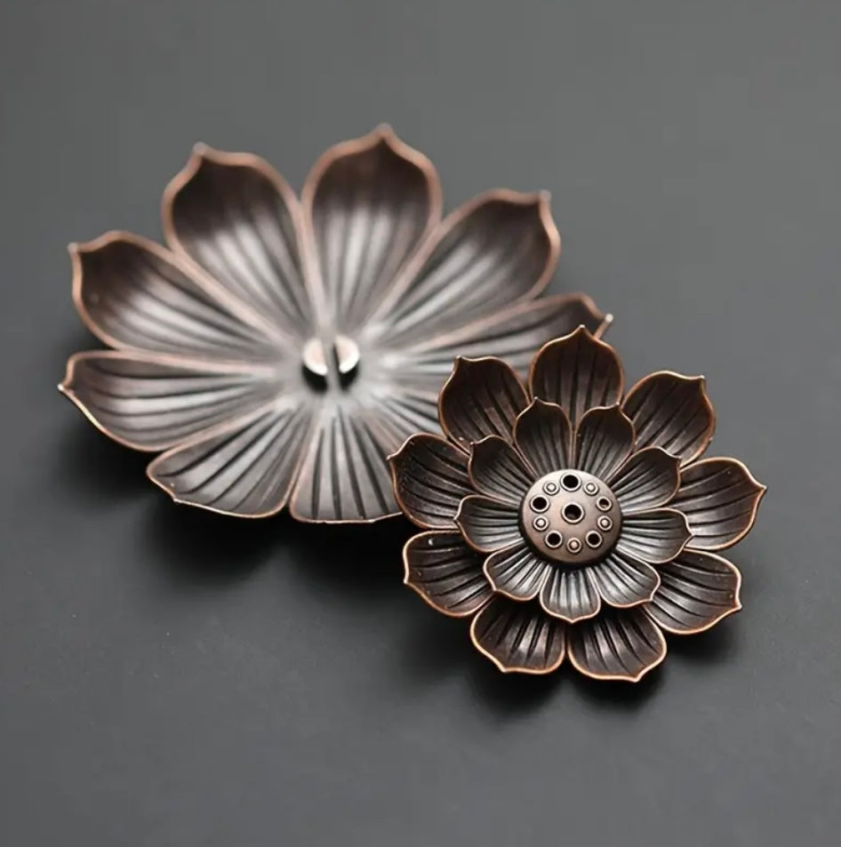 Räucherstäbchenhalter inkl. 40 Stäbchen Laoshan-Sandelholz