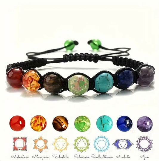 Chakra Armband - 7 Heilsteine